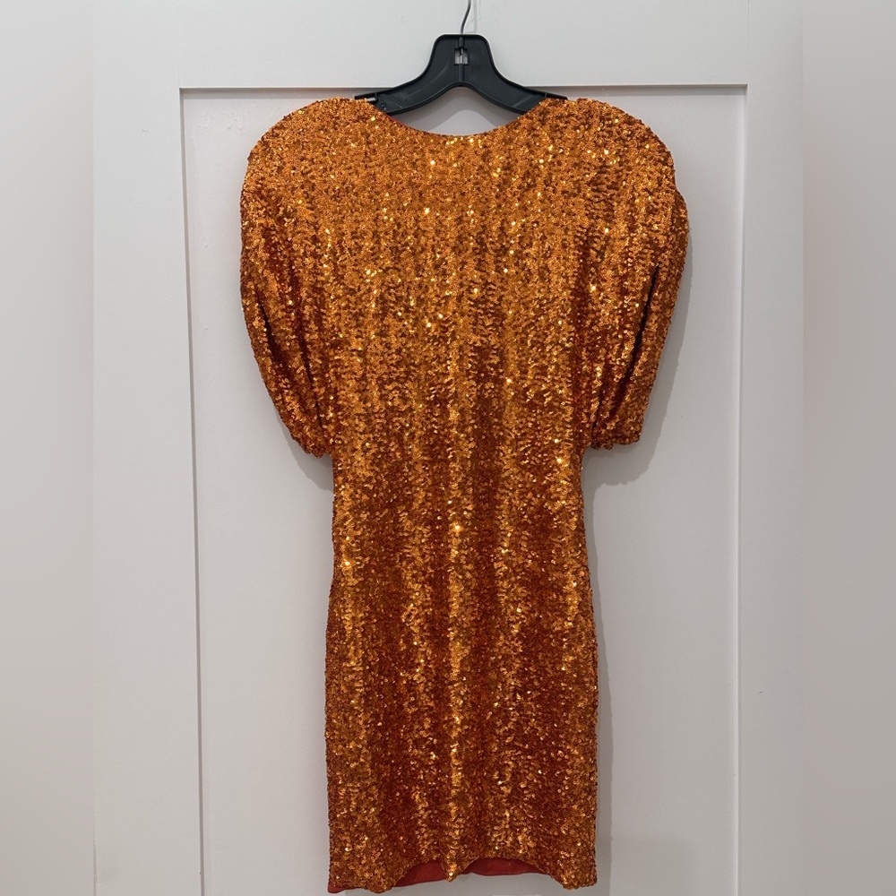 The Attico Annie Sequined Dress
Size 36- which is like a 0